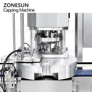 เครื่องปิดฝากระป๋องอัตโนมัติ ZONESUN ZS-AFK350V แบบเซอร์โว สำหรับกระป๋องอาหารทรงกลมและทรงเหลี่ยม ทำจากอะลูมิเนียมและเหล็กเคลือบ พร้อมระบบซีลสูญญากาศ - Product Image 3