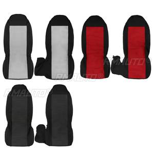 ผ้าคลุมเบาะหน้าแบบ Highback สำหรับ Ford Ranger 60/40 อุปกรณ์ตกแต่งภายในรถยนต์ อุปกรณ์ป้องกันเบาะรถยนต์ ปี 2004-2010 2011 2012 - Product Image 2