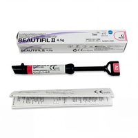 Matériau de restauration dentaire composite nano-hybride A1 A2 A3, approvisionnement direct usine, Shofu Beautiful II, résine manuelle