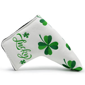 Housse de tête de putter de golf à faible MOQ, accessoires de golf personnalisés, housse de tête de golf en similicuir - Product Image 1