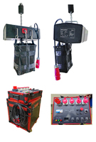 Maxloadc & h 1000KG Palan électrique à treillis de scène Palan à frein Daul pour treillis de scène de performance avec palan à chaîne électrique