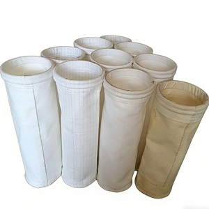Bolsa de Filtro Redonda para Colector de Polvo en Procesamiento de Granos, Diámetro 130mm, Poliéster Antiestático - Product Image 3
