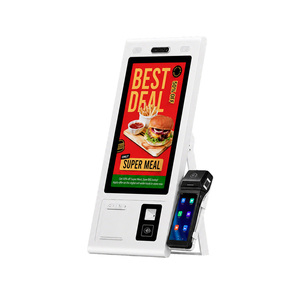 Kiosco de Autoservicio para Cafetería de 21.5 Pulgadas, Terminal de Pedidos de Comida Rápida con Android 13 y Soporte POS HSK-TA21 - Product Image 6