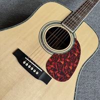 D45 Wholesale 41-Inch Handmade 6s Acoustic Guitar Top Solid Spruce B&S Rosewood Glossy Body 20 Fret Fast Ship