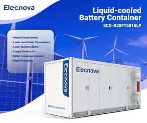 Elecnova 280Ah 500kwh Lifepo4 batterie au lithium refroidissement liquide système Ess conteneur <span class=keywords><strong>solution</strong></span> de stockage d'énergie - Product Image 1
