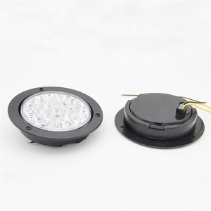 4 Inch Nhựa Nhà Ở Xe Tải Trailer LED Ánh Sáng Vòng Đuôi Lần Lượt Phanh Xếp Lần Lượt Tín Hiệu Dừng Ánh Sáng Xe Buýt Trường - Product Image 4