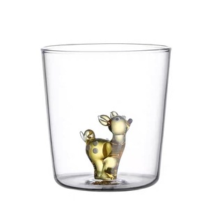 Creative Single Wall Design High Borosilicate Wine Glass Cup Unique <strong>Christmas</strong> <strong>Gift</strong> <strong>Idea</strong> for Drinkware - Product Image 4