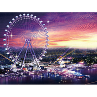 Puzzle en bois de format A4 1000 pièces personnalisable, jouet éducatif à sublimation, échantillon gratuit pour les cadeaux en papier plastique