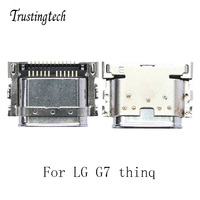 Micro USB Jack Type-C Connecteur De Charge Prise Port Dock Chargeur Prise Pour LG G5 G6 G7 One Plus Fit G8 G8X G8S ThinQ