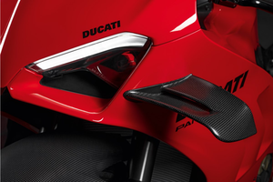 Sous l'aile latérale en fibre de carbone pour Ducati <span class=keywords><strong>Panigale</strong></span> V4 V4R <span class=keywords><strong>2022</strong></span> + Version - Product Image 6