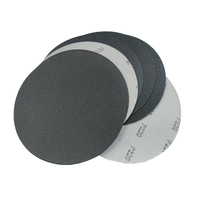 Disques abrasifs en papier abrasif en carbure de silicium de 5 pouces pour le meulage et le polissage Disque de papier abrasif en fibre Papier abrasif de 6 pouces