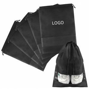 Customized Non-Woven Drawstring Shoe Storage <b>Bag</b> Portable <b>Tote</b> Organizer for Shoe Accessories Large Capacity Durable Travel <b>Bag</b> - Product Image 1