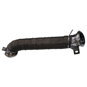 <span class=keywords><strong>3</strong></span> "स्टेनलेस नीचे पाइप 11-15 6.6L एलएमएल DURAMAX, <span class=keywords><strong>3</strong></span>-बोल्ट टर्बो DOWNPIPE - Product Image 1