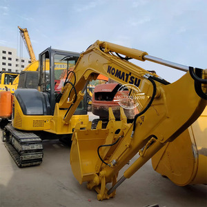 Excavadora hidráulica de cadenas Komatsu PC55 MR-2 de Japón en venta, miniexcavadora de 5 toneladas PC55MR usada. - Product Image 1