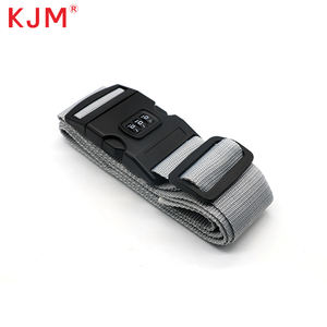 <span class=keywords><strong>Valise</strong></span> d'aéroport à boucle de verrouillage codée <span class=keywords><strong>Tsa</strong></span> réglable avec logo personnalisé bagage de voyage tissé à <span class=keywords><strong>sangle</strong></span> croisée sac spécial pièces accessoires - Product Image 3