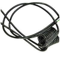 Câble spiralé flexible en caoutchouc personnalisé en usine, PVC, PU, PUR, faisceau de câbles à ressort pour machines industrielles