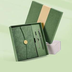 2024 Hot Selling Low Price Items Product Corporate Promotional Business Office Gift Set <b>Notebook</b> Pen <b>Refill</b> Gift Set - Product Image 4