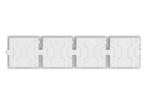 Plateau chauffant électrique pour buffet, 4-en-1, surface en verre modulaire, chauffe-plats avec minuterie et contrôle de la température - Product Image 4