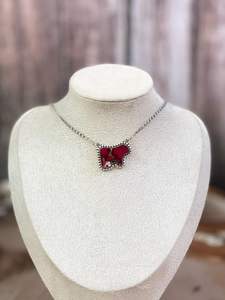 Collier lariat en argent sterling fait main avec pierres turquoise et pierres multiples, design animal élégant - Product Image 2