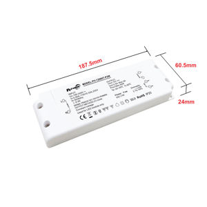 60W Triac 5 in 1 Dimmable 100-240VAC-DC <b>12V</b> 24V 48V Constant Voltage <b>LED</b> <b>Driver</b> IP20 Indoor Plastic Case <b>LED</b> Power Supply Hotel - Product Image 2