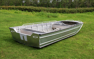 Yacht de sport de luxe en aluminium de Chine, bateau de pêche, moteur hors-bord, accessoires de dérive inclus, coque en aluminium PVC de luxe - Product Image 5