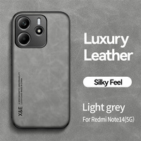 Étui de téléphone en cuir PU de luxe pour Redmi Turbo 5 Max Note 15 Pro+ K90 Pro Max 15 15C, support magnétique pour voiture, coque arrière agréable au toucher