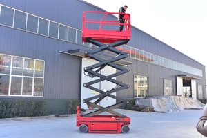Plataforma aérea Genie JLG Man de 6-14m elevadores de tijera pequeños hidráulicos eléctricos a la venta - Product Image 2