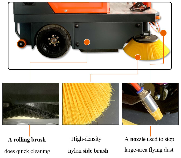 100% PP Road Sweeper Cleaning Side Brush Industrial