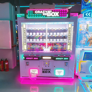 Équipement de divertissement intérieur pour distributeur automatique de jouets pour enfants Crazy Blind Box, machine à prix, garantie 12 mois - Product Image 1