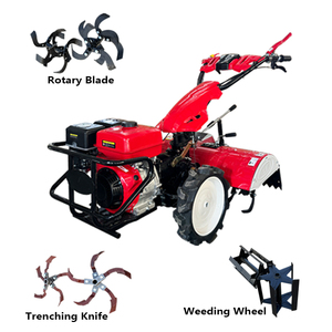 Fournisseur direct d'usine : Motoculteur multifonctionnel autopropulsé 4x4 avec rotoculteur arrière pour le labour, le désherbage et le creusement de fossés - Product Image 1