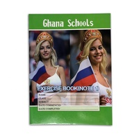 Ghana école unique ligne cahier d'exercices 18x24cm 80 pages