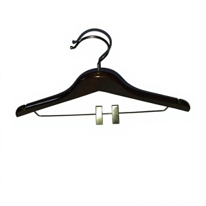 Nouveau Cintre en Bois Écologique Personnalisé à un Niveau, Haute Qualité, Style Vintage B.S. INTERNATIONAL BS-0199 Détachable - Product Image 5