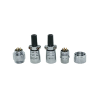 Adaptateur de type docking PLS16, 2, 3, 4, 5, 6, 7, 8, 9 broches, prise femelle droite, fiche mâle, prise aviation, connecteur circulaire