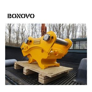 Acoplador de enganche rápido hidráulico, acoplador basculante para excavadora 10T 20T de <span class=keywords><strong>Bonovo</strong></span> - Product Image 2