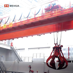 <strong>Heavy</strong> Duty QZ Type 3 Ton 5 Ton 7 Ton 10 Ton 20t 30t 50t 100t 200t Double Girder Grab <strong>Bridge</strong> Overhead <strong>Crane</strong> with Grapples Buckets - Product Image 5