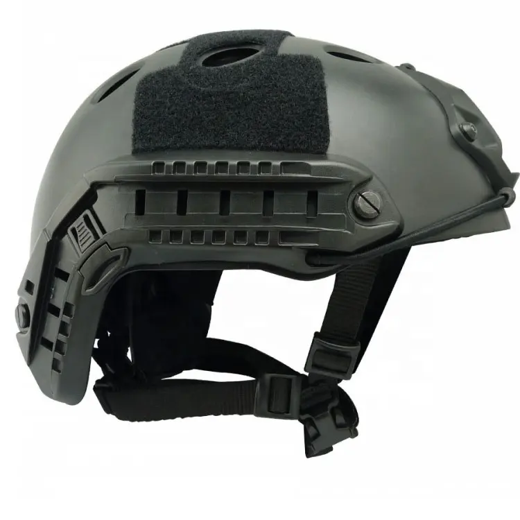 Helm Gear taktis aksi Union Factory helm tempur tipe PJ helm cepat taktis untuk olahraga luar ruangan WarGame CS Operasi Lapangan