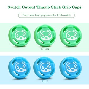 Capuchons et protections pour manettes Nintendo Switch, compatibles avec les joysticks Joy-Con Switch, accessoires en silicone. - Product Image 4
