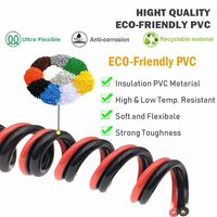 Câble de haut-parleur Hi-Fi 12 AWG 2 conducteurs rouge/noir, performance élevée, OFC CCA, certifié CL2, 2*3.3mm, câble de haut-parleur double
