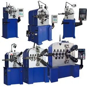 6 Axces1.5-4.5Mm Hot Coiling Lente Machines Mechanische Lente Coiling Machine, Automatische Voorjaar Coiling Machine