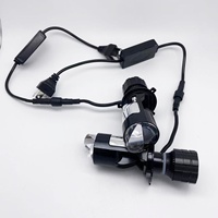Phare LED H4 super lumineux double lumière intégrée lointaine 6000k 2 ans oeil de poisson LED pour nouvelle voiture Avanza A6 Azera moto 12V