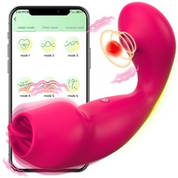 Vibrateur lingual à commande par application, masseur vibrant portable avec télécommande, stimulateur du point G, jouets sexuels pour femmes
