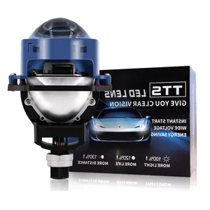 DAO顶级销售3英寸双发光二极管投影仪镜头12V P02适用于汽车前照灯和摩托车前照灯亮白光