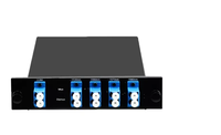 CWDM 4 8 16 18 canaux DWDM Mux Demux Module 1U Rack Mount Multiplexer Splitter Device