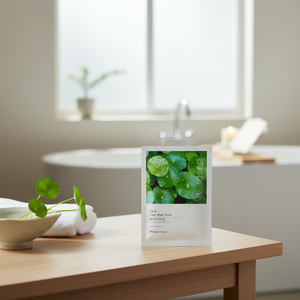 Mascarilla Facial Coreana Shingmulwon Botanic Farm con Centella Asiática, Calmante, Hidratante y Humectante - Product Image 3