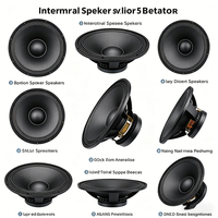 Haut-parleur professionnel de 15 pouces en alliage de néodyme et de titane de haute qualité, woofer, subwoofer, ligne de sonorisation, son clair et puissant
