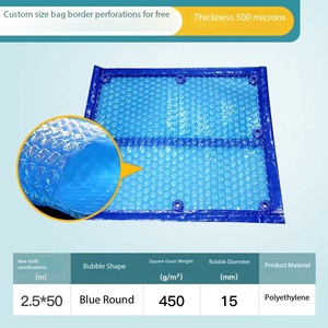 Cubierta de Burbujas para <span class=keywords><strong>Piscina</strong></span> <span class=keywords><strong>Solar</strong></span>, Manta Térmica Flotante para Spa, Resistente a los Rayos UV, Ecológica, Grosor de 100-700um, Se Puede Cortar - Product Image 4