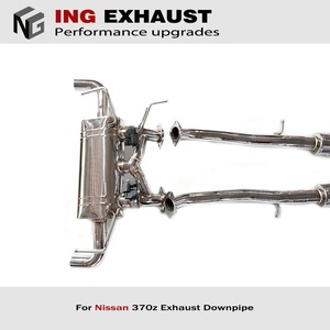 ING Ventes directes d'usine Échappement Catback pour <span class=keywords><strong>Nissan</strong></span> 350Z <span class=keywords><strong>370Z</strong></span> 2003 2006-3.5 Voix aiguë en acier inoxydable - Product Image 4