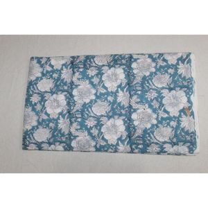 Modern-Inspired Botanical Hand Block Print 100% Cotton Sustainable Fabric India Boho Clothing Fabric Artisan Made <b>Kaftan</b> - Product Image 5