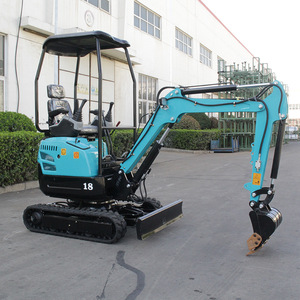 Mini Excavadora EZ 18 de Cadenas Hidráulica para Uso Agrícola Color Azul - Product Image 3