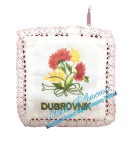 Bolsita Aromática Moderna y Ligera de Algodón/Lino Bordado de Vietnam - Product Image 2